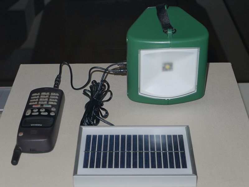 Solar Lantern Kit with 3 W Panel and Phone-Charging Lead