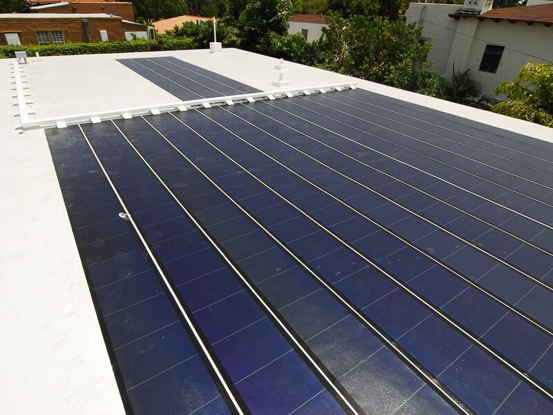 136 W Thin-Film Self-Adhesive Solar Laminate, 24 V